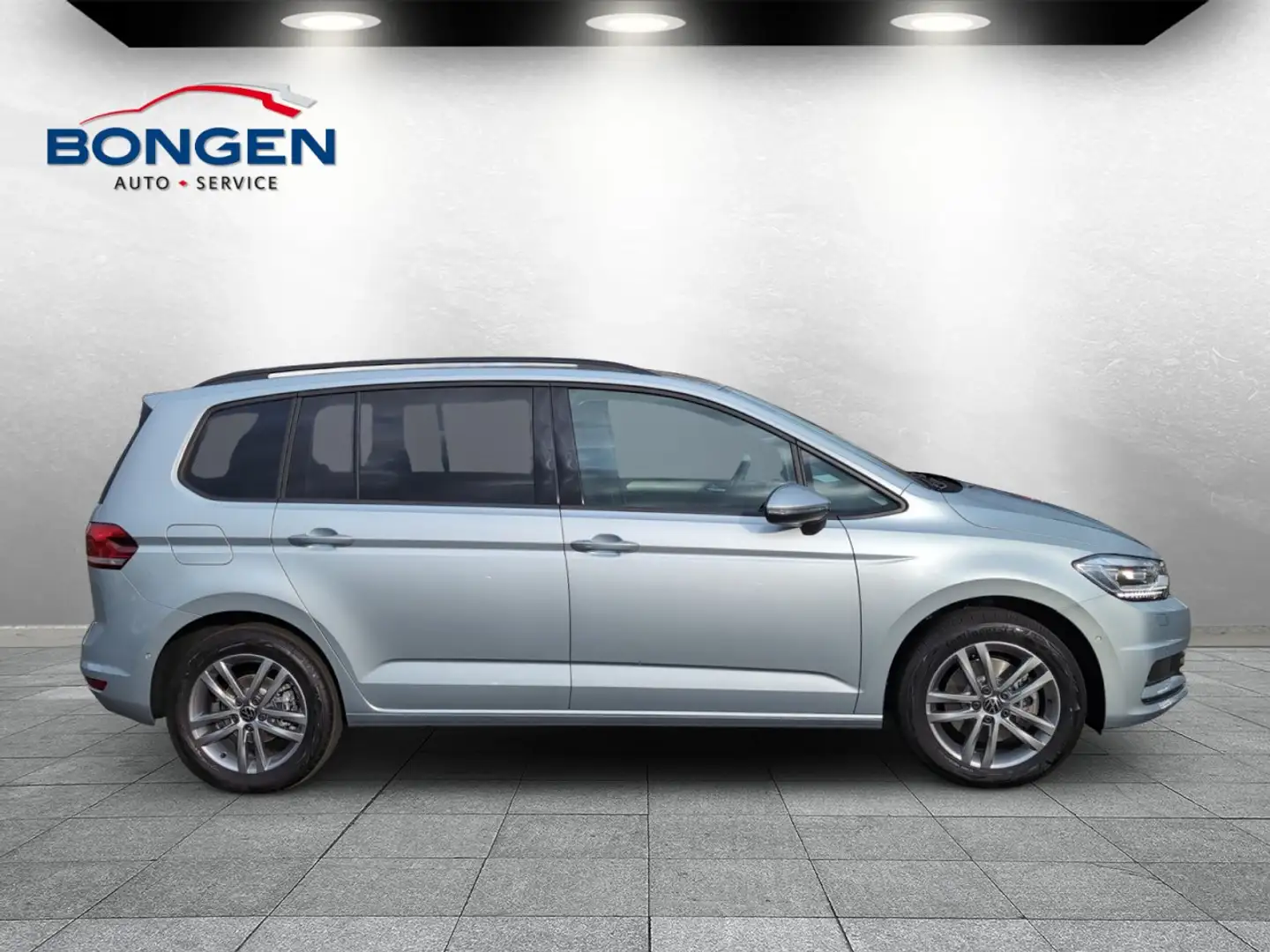 Volkswagen Touran 1.5 TSI Comf. DSG R-Line Exterieur 7 Sitze Klima Silber - 2
