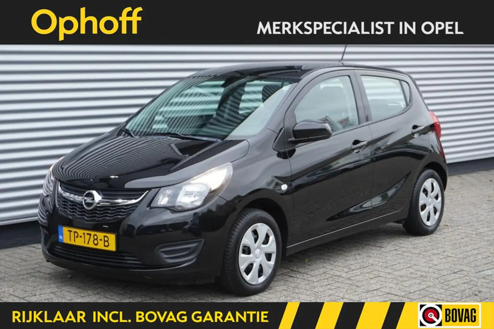 Opel Karl 1.0 Edition / 1e eig. / Airco / Cruise Control / B Noir - 1