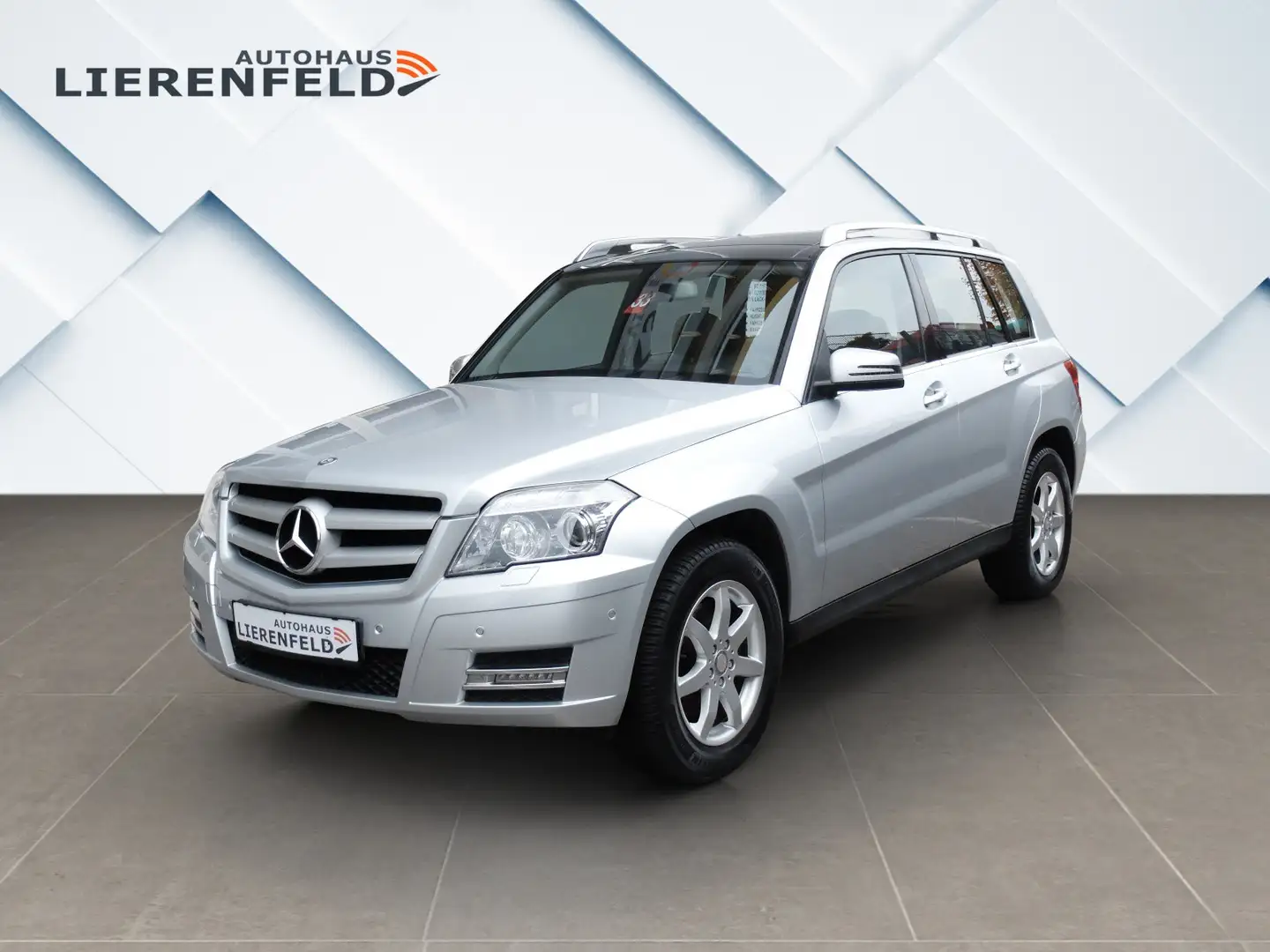 Mercedes-Benz GLK 350 CDI 4Matic Panorama nur 95 Tkm Argent - 1