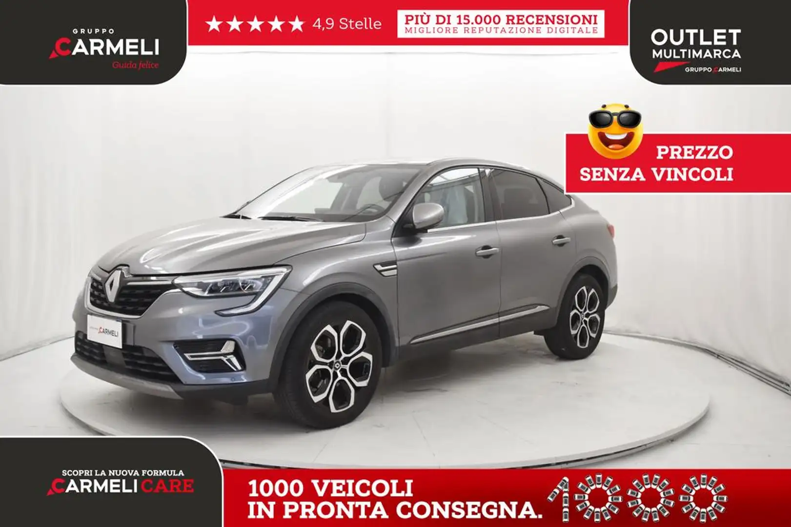 Renault Arkana 1.6 hybrid Intens E-Tech 145cv Gris - 1