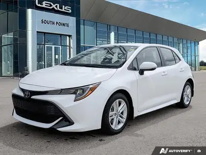 White 2021 Toyota Corolla Hatchback FWD Hatchback 6-Speed Manual