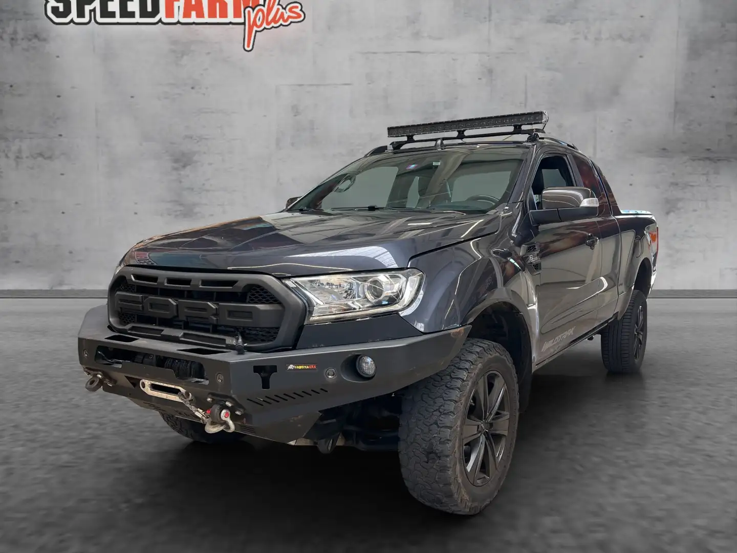 Ford Ranger Wildtrak Extrakabine 4x4 Höher/Seilwinde Grau - 1