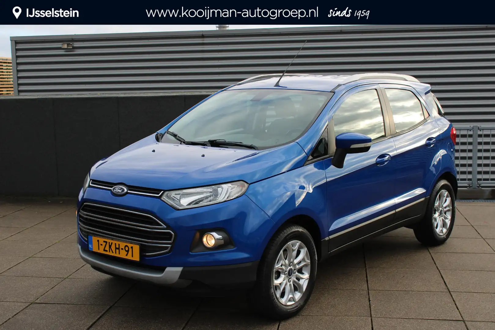 Ford EcoSport 1.0 EcoBoost Titanium METAALLAK / LICHT METALEN VE Bleu - 1