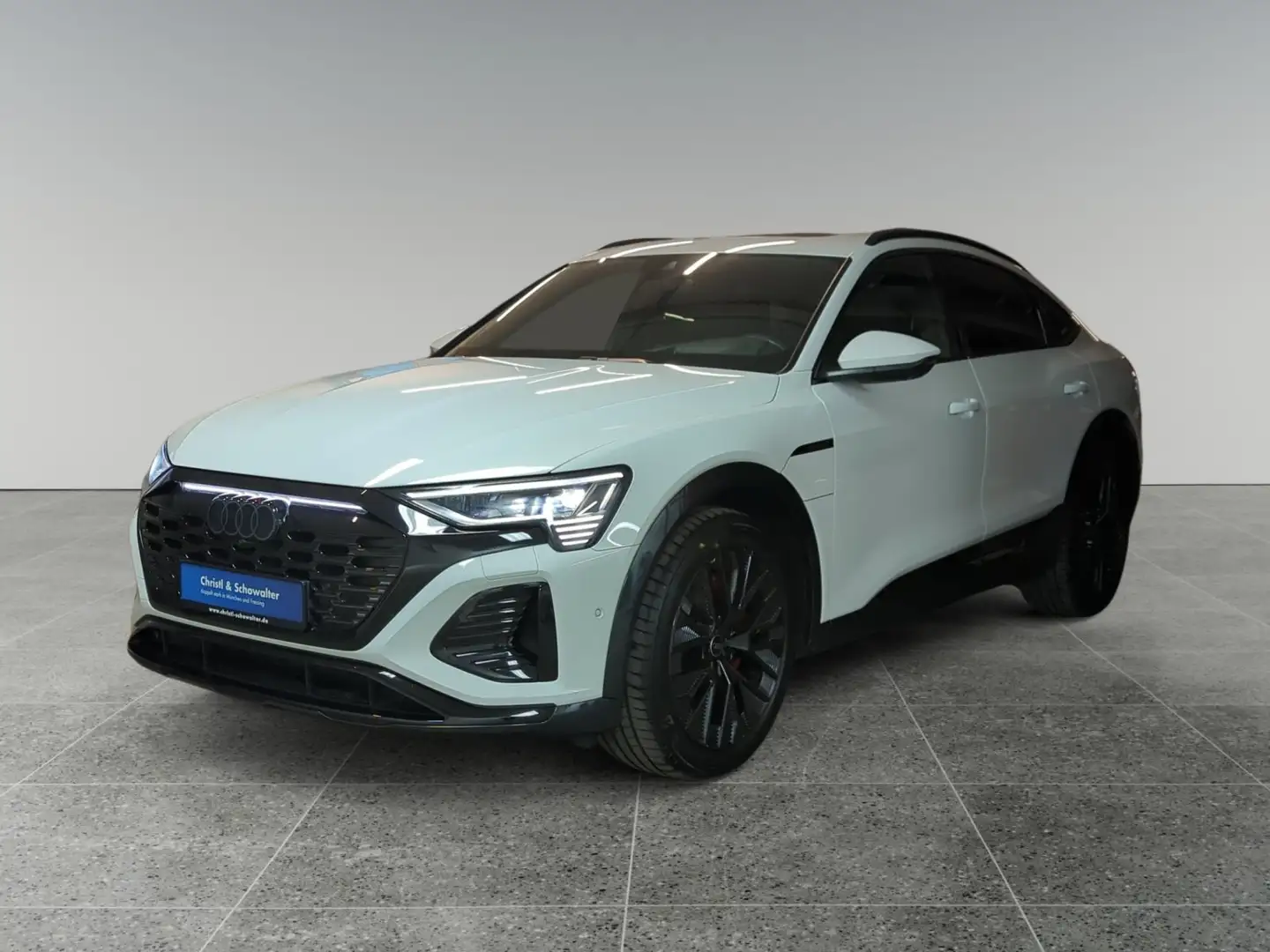 Audi Q8 e-tron 55  Sportback S line AHK MATRIX LUFTFED Weiß - 2