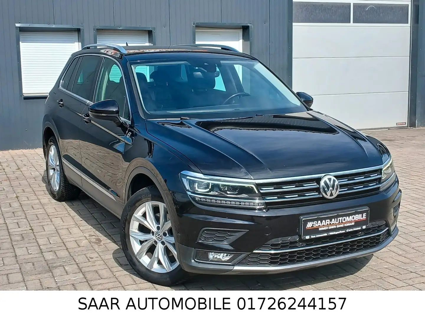 Volkswagen Tiguan 2.0TDI Highline BMT/PANORAMA 4Motion Чорний - 1