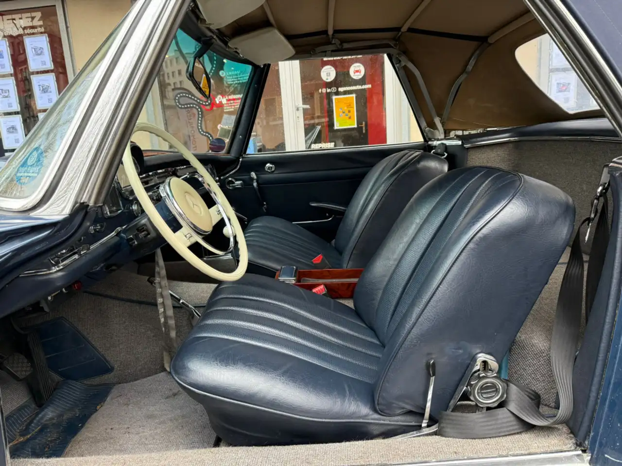 Mercedes-Benz 230 PAGODE -VEHICULE FRANCAIS-SUIVI RIGOUREUX-RAPPORT D'EXPERTISE, foto 10