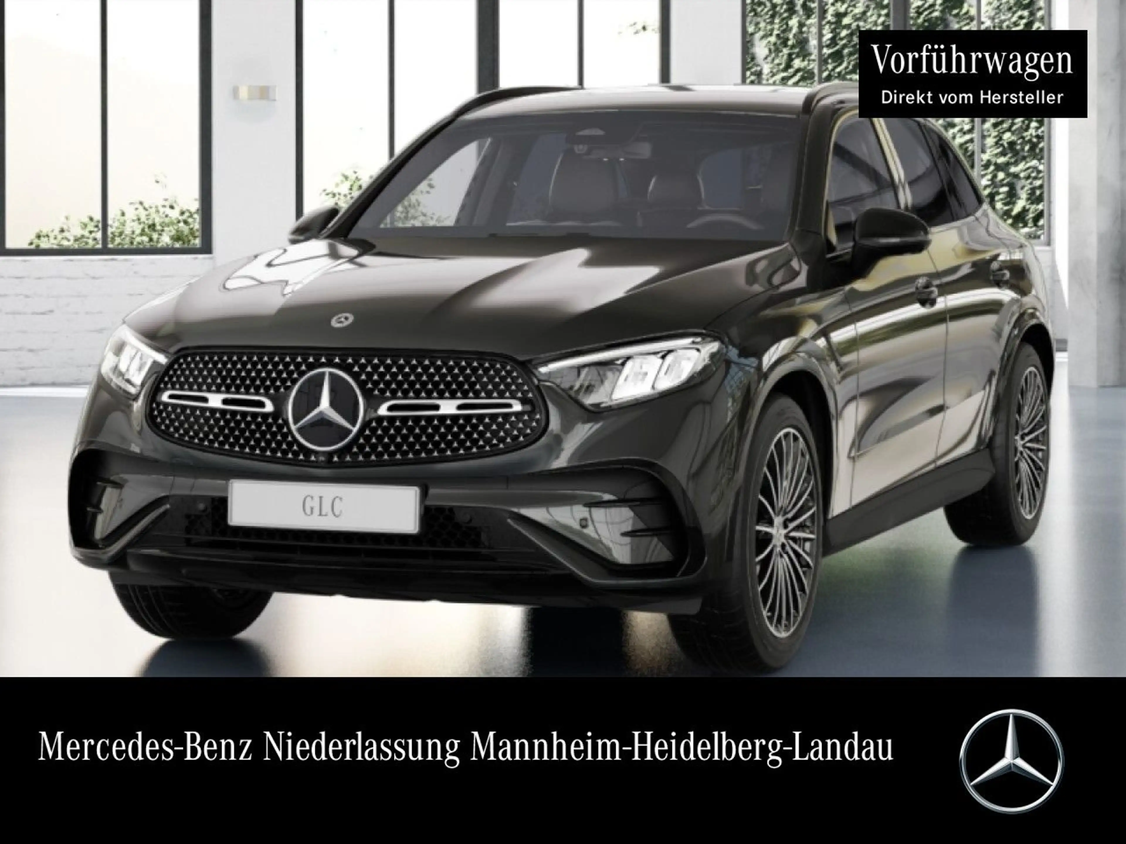 Mercedes-Benz GLC 200 4M AMG+NIGHT+360+AHK+LED+TOTW+KEYLESS+9G