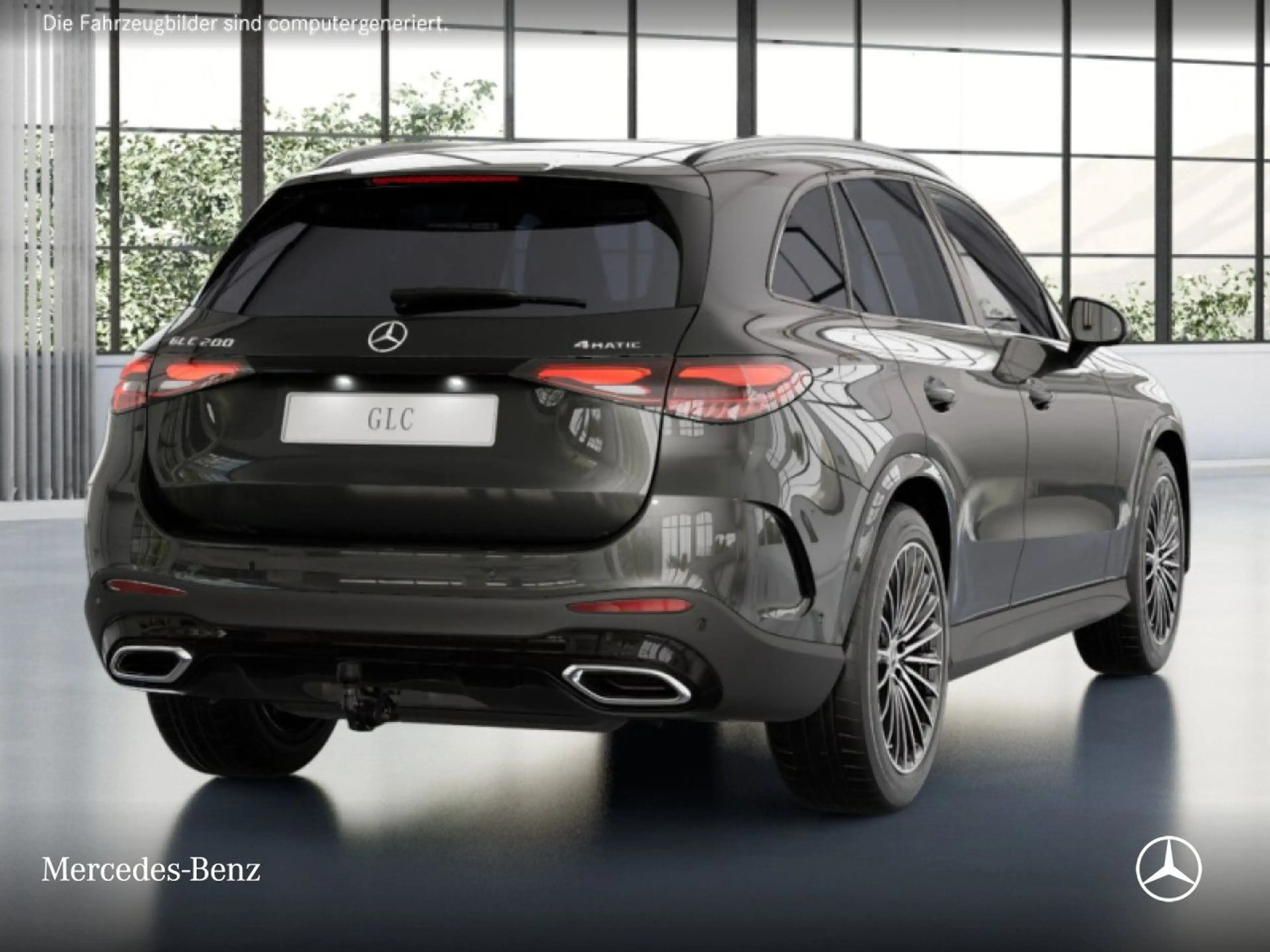Mercedes-Benz GLC 200 4M AMG+NIGHT+360+AHK+LED+TOTW+KEYLESS+9G — photo 4