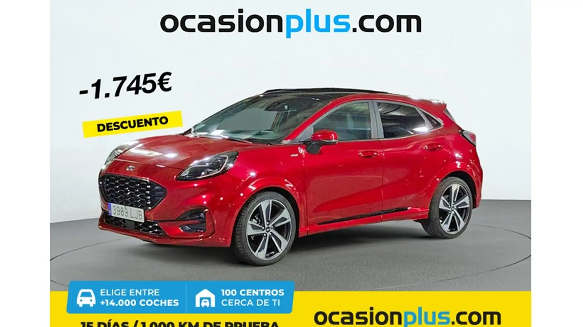 Ford Puma 1.0 EcoBoost MHEV ST-Line X 155 Rojo - 1