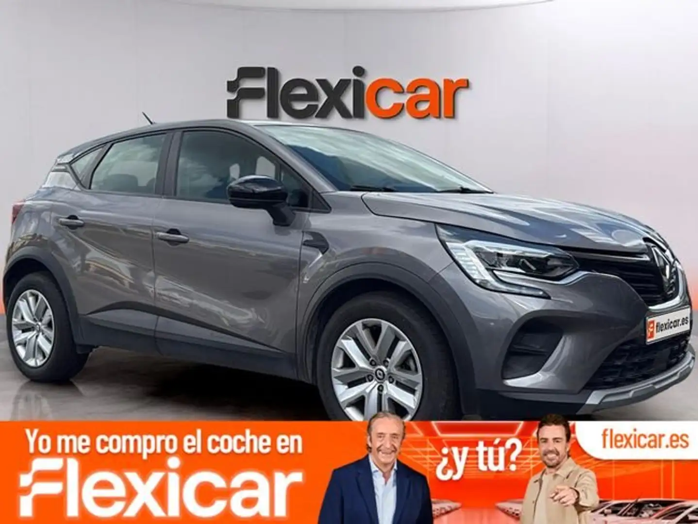 Renault Captur E-TECH Híbrido Evolution 105kW Gris - 1