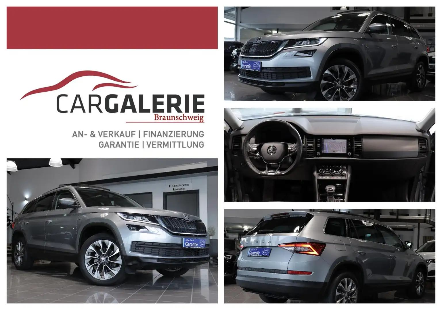 Skoda Kodiaq 2.0 TDI Clever*PANORAMA*AHK*VIRTUAL*ACC* Grau - 1