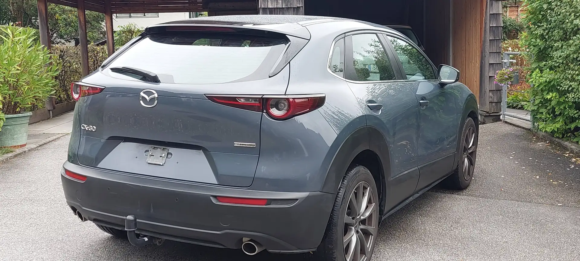 Mazda CX-30 CX-30 e-Skyactive G122 Exclusive-Line Exclusive-Line Blau - 2