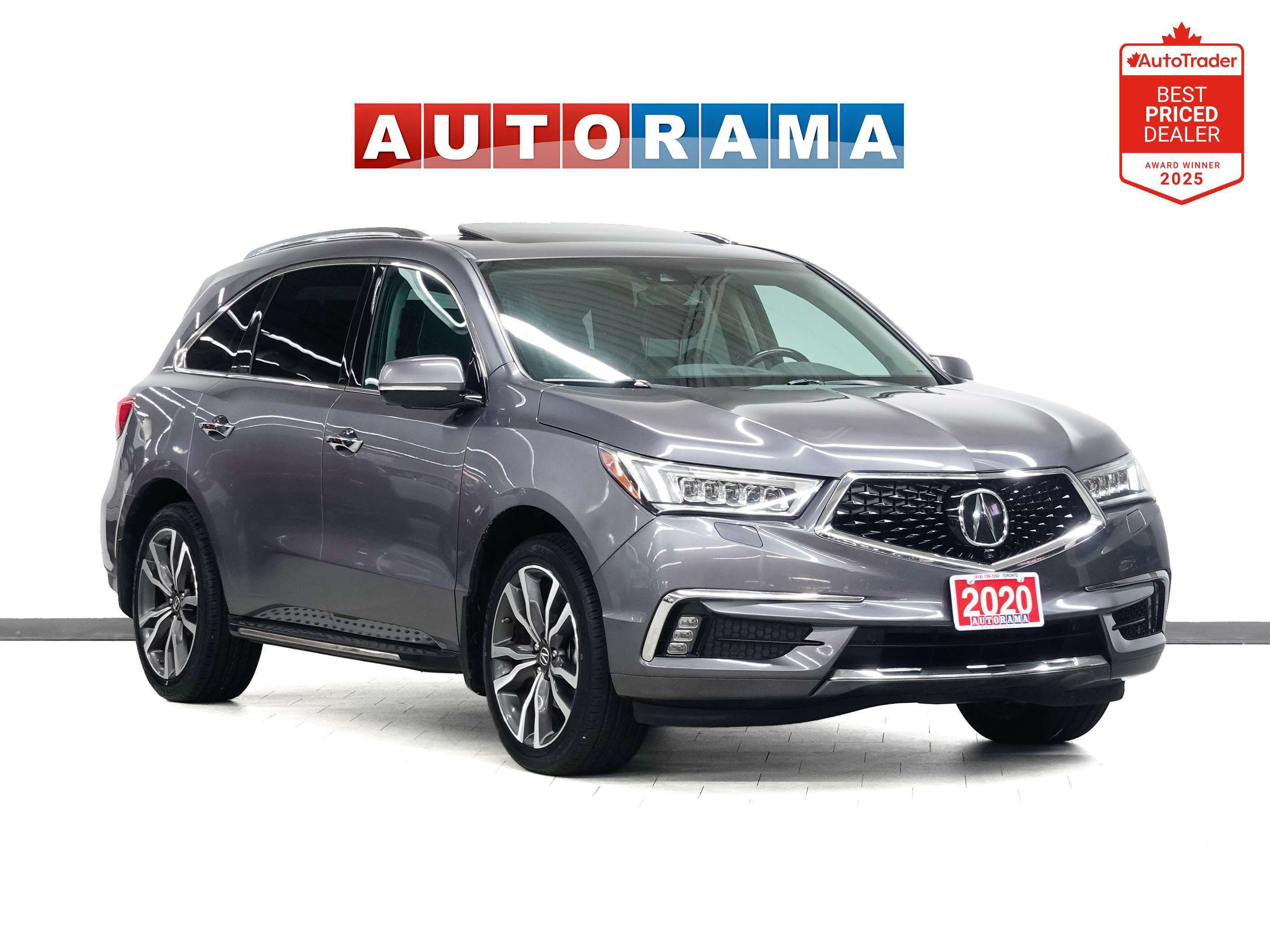 2020 Acura MDX ELITE AWD | Nav | Leather | Sunroof | BSM | DVD