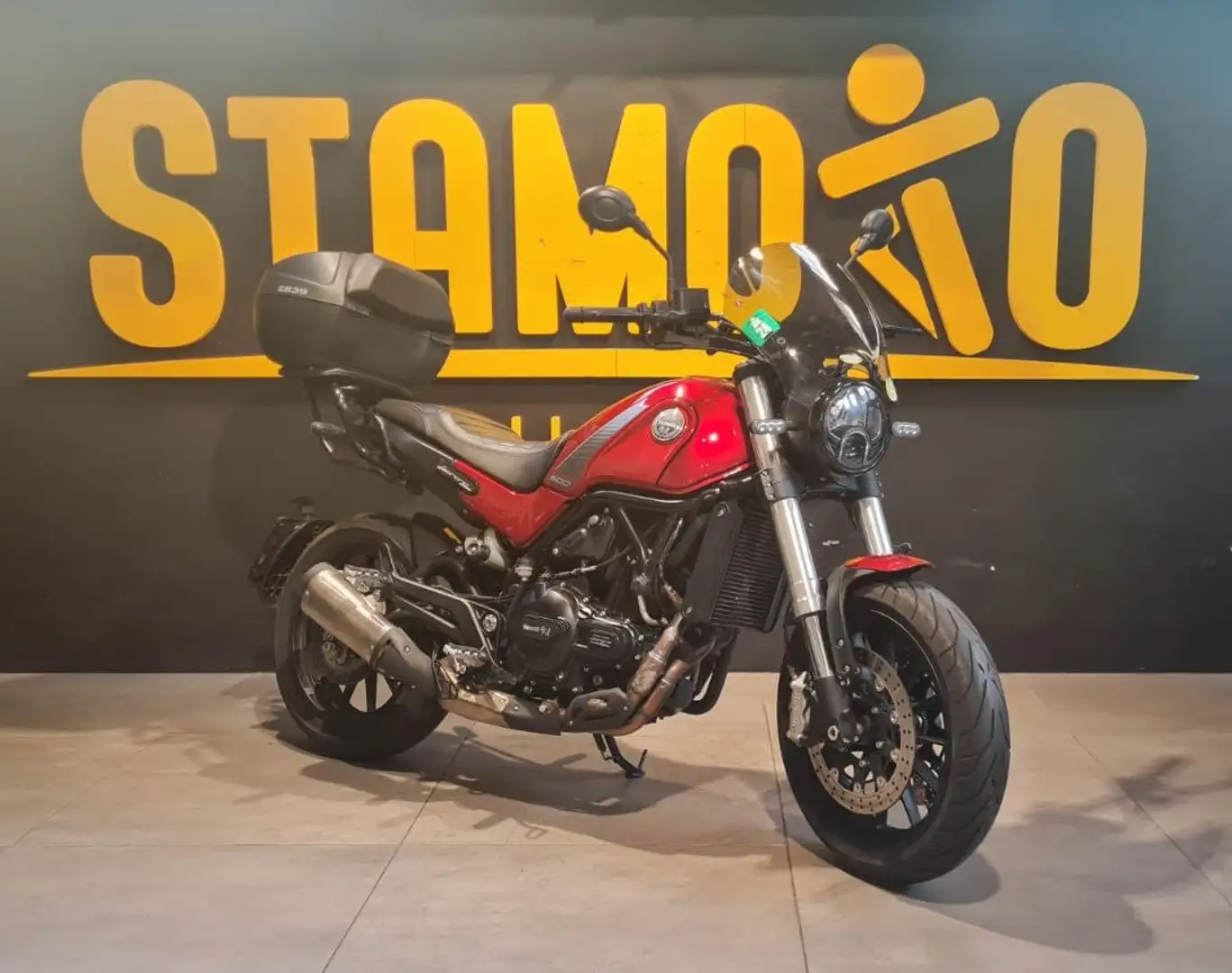 Benelli Leoncino 500 abs Червоний - 2