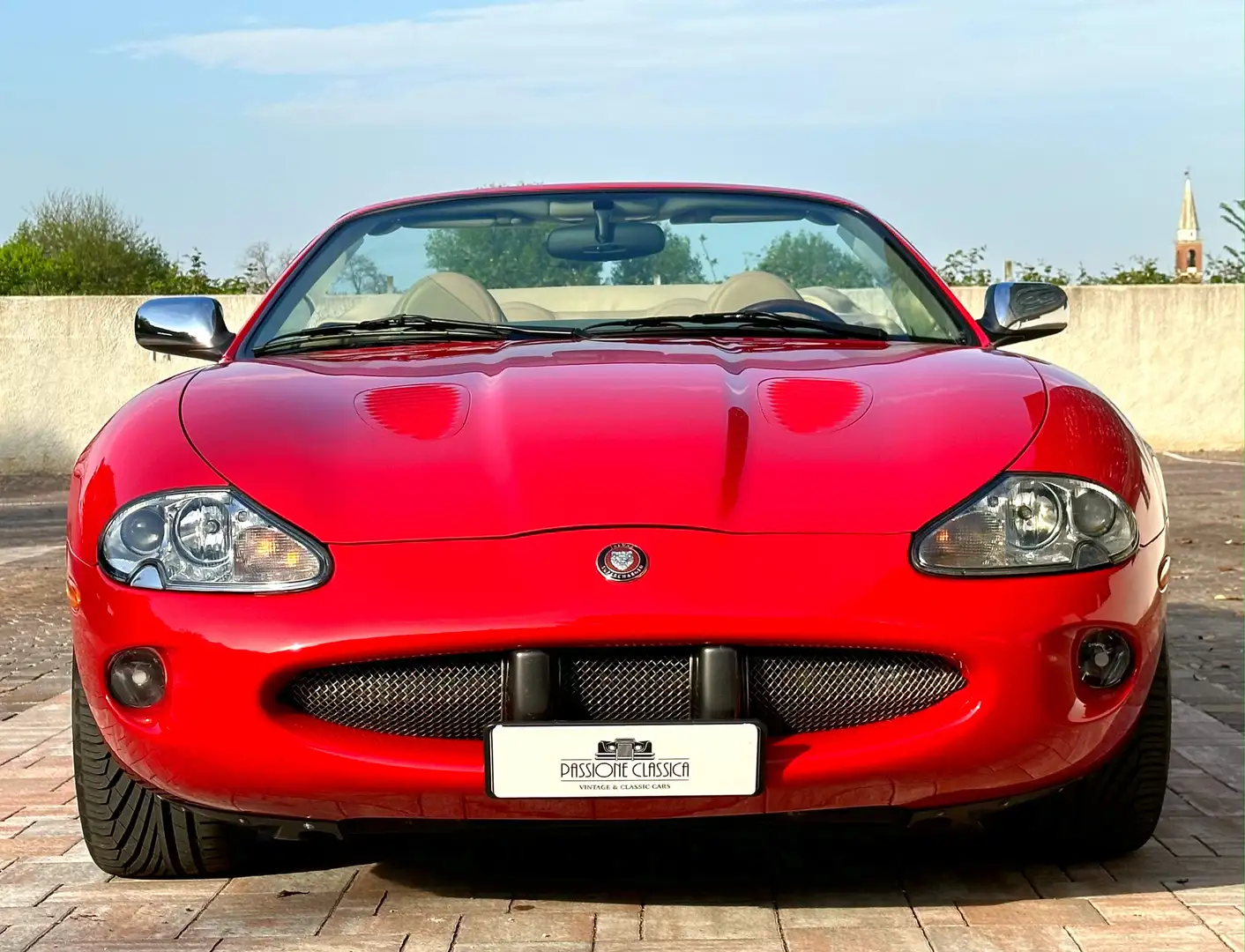 Jaguar XKR Convertible (modifica tendicatena inclusa) Rouge - 2