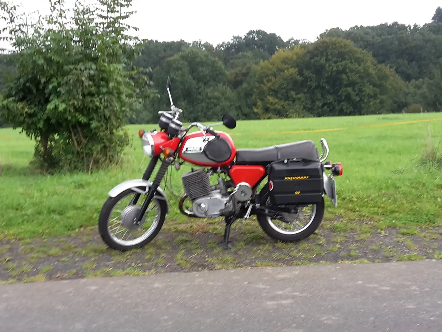 MZ TS 250 Rojo - 1