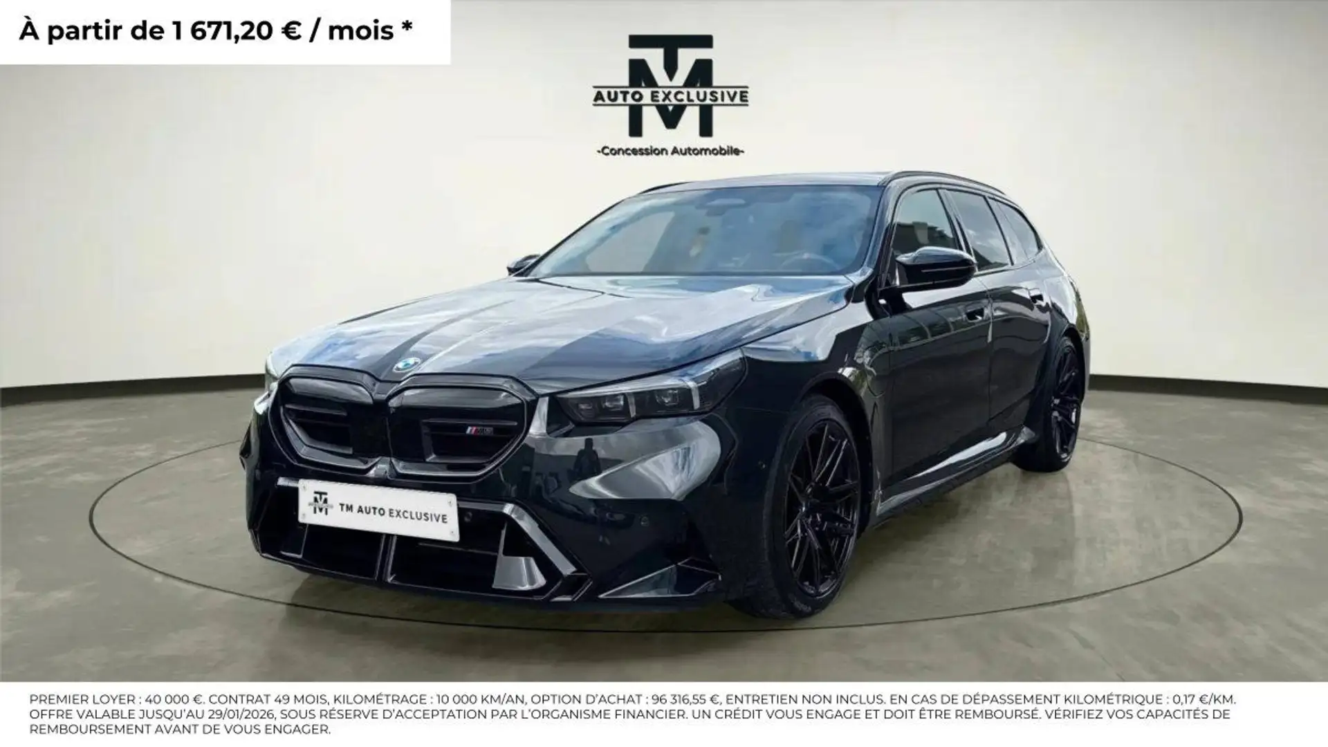 BMW M5 TOURING G99 Touring PHEV 727 ch BVA8 Noir - 1