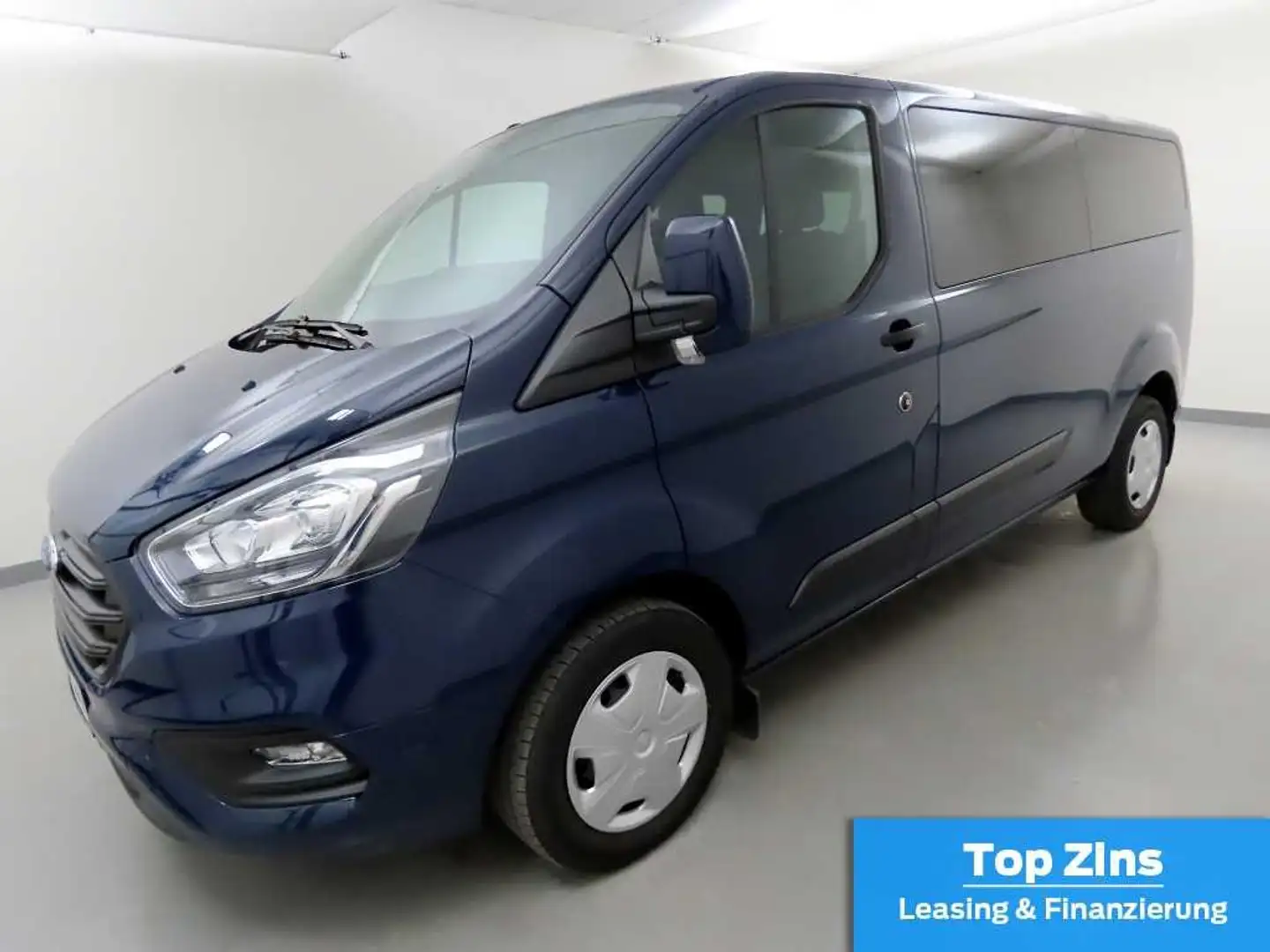 Ford Transit Custom 2.0 320 L2 Trend Doppelklima Blau - 2