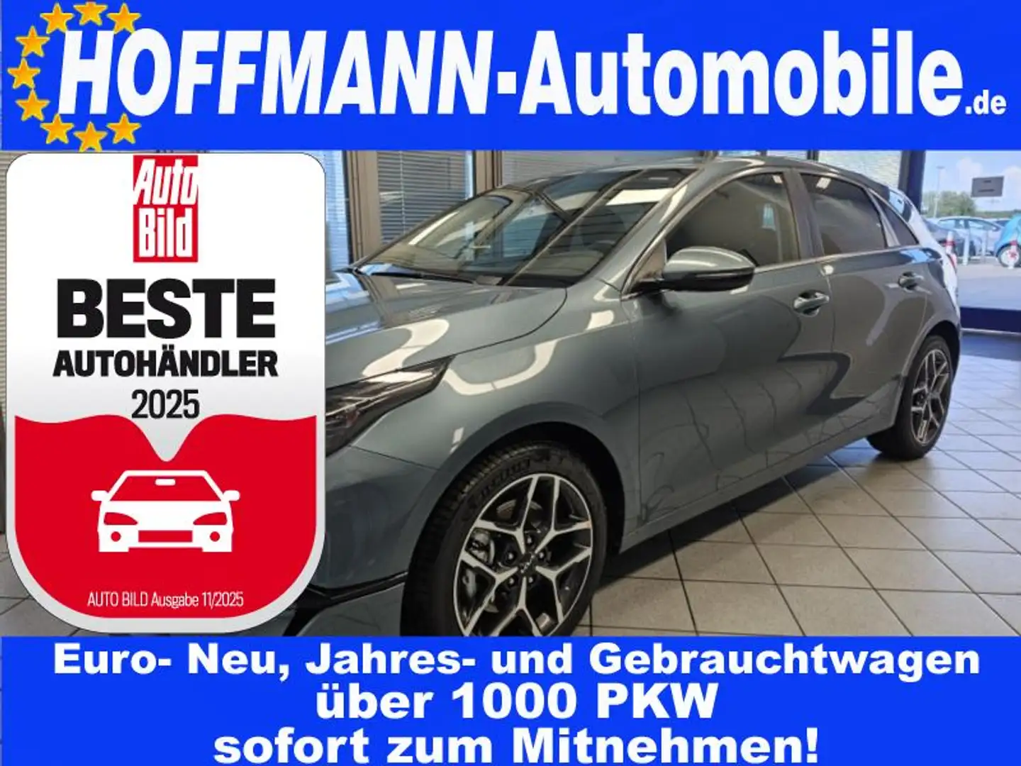 Kia Ceed / cee'd Climatronic,Navi,Kamera,Keyless Szürke - 1