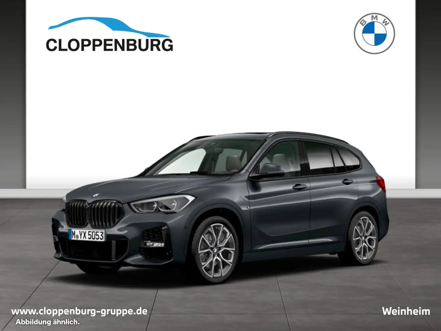 BMW X1 xDrive25d M Sportpaket Head-Up+AHK+Navi+Pano Gris - 1