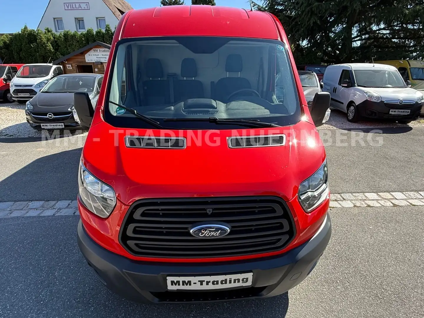 Ford Transit TRANSIT 2.0 TDCI KASTEN L2H2-FLÜGELT.-1.HD Rot - 2