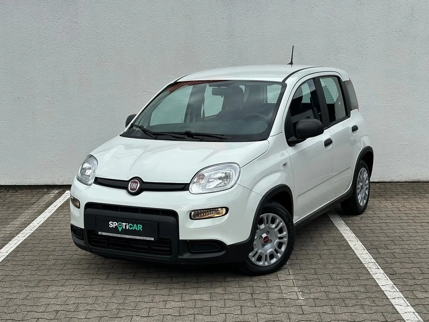 Fiat Panda 1.0 GSE Hybrid,Klima,Bluetooth,Radio Weiß - 1