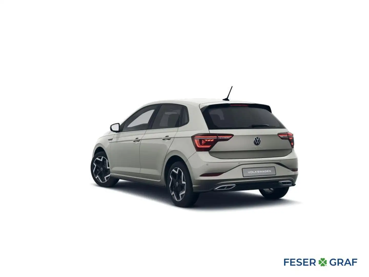 Volkswagen Polo R-Line 1,0 l TSI 95 PS 7-Gang-DSG Grau - 2