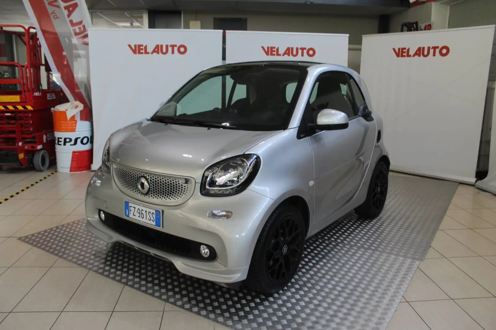 smart forTwo 90 0.9 Turbo twinamic Passion Argento - 1
