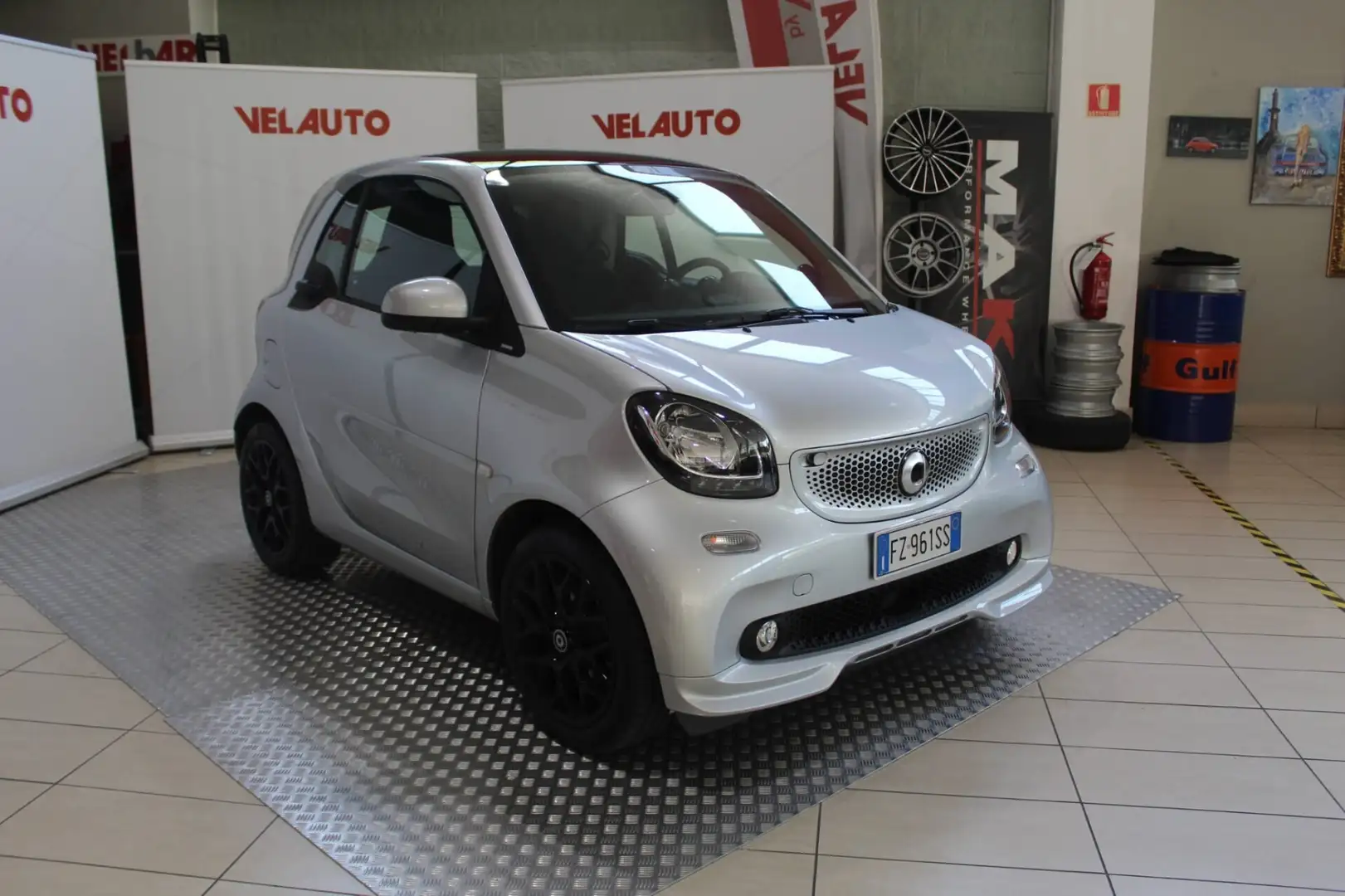 smart forTwo 90 0.9 Turbo twinamic Passion Argento - 2