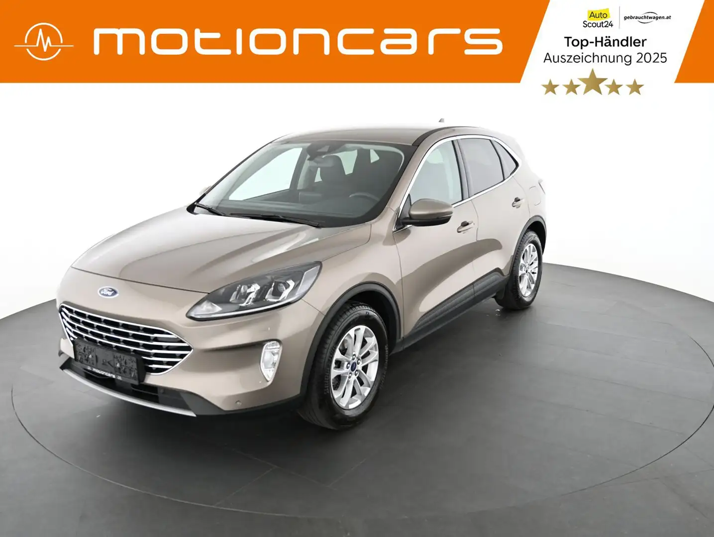 Ford Kuga 2.0 EcoBlue Hybrid Pickerl NEU Silber - 1
