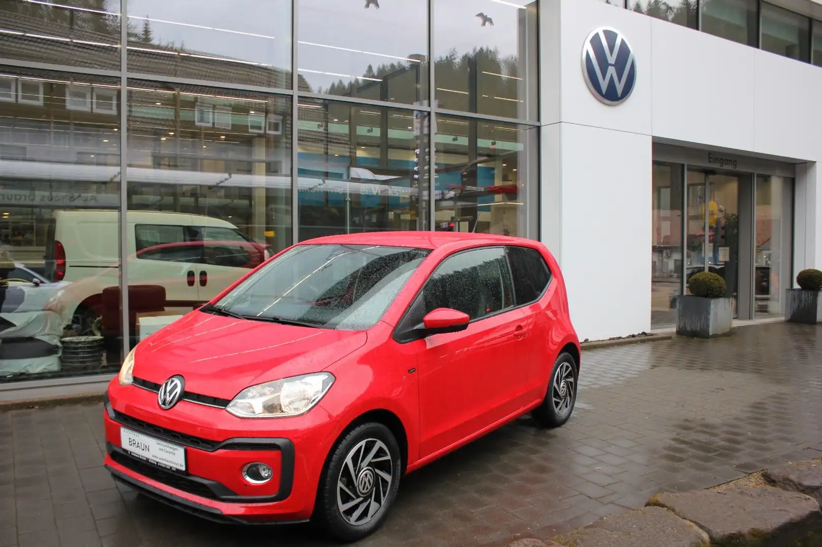 Volkswagen up! join up! 1.0 TSI Climatronic,BT,PDC,SHZ,GRA Red - 1