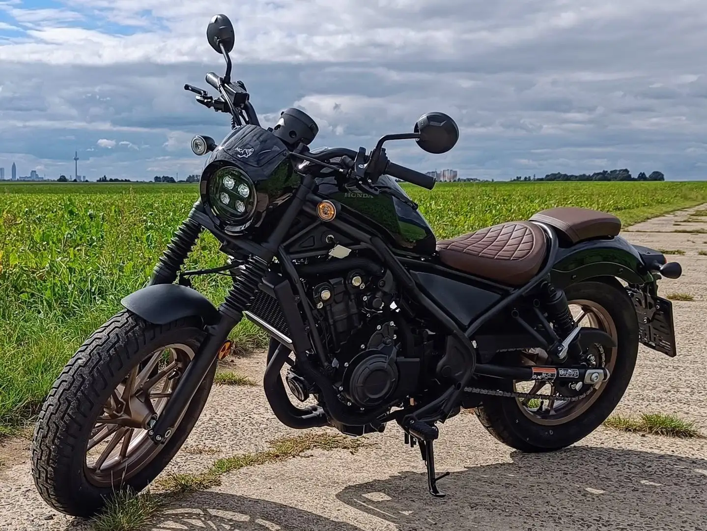 Honda CMX 500 Honda CMX500 Rebel SE - Pearl Shining Black Чёрный - 1