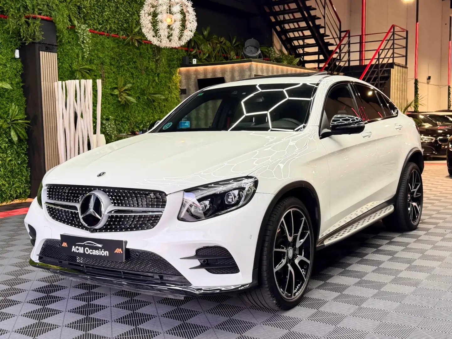 Mercedes-Benz GLC 43 AMG Coupé 4Matic Aut. Fehér - 2