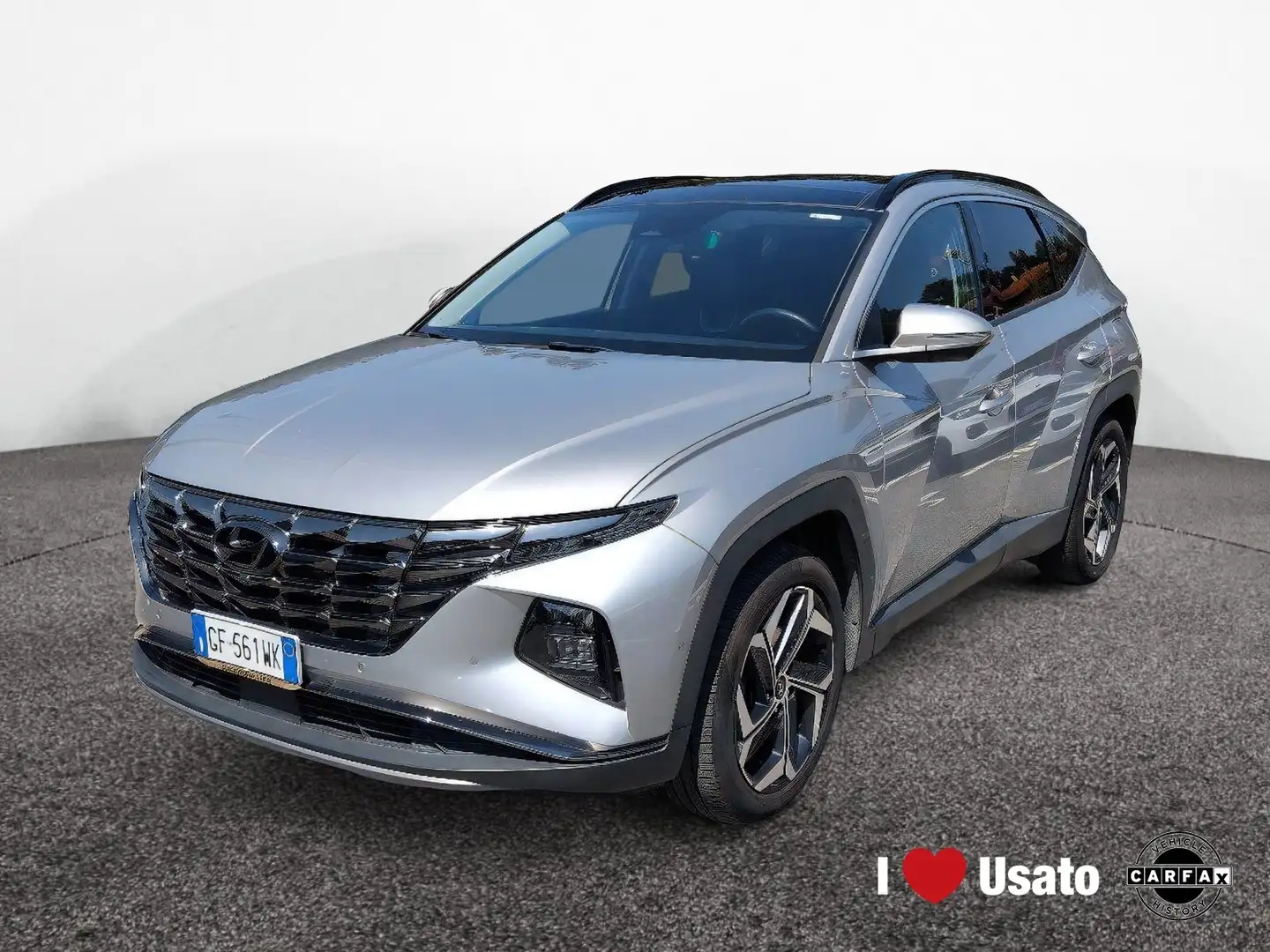 Hyundai TUCSON III 2021 1.6 phev Exellence Lounge Pack 4wd auto Argento - 1