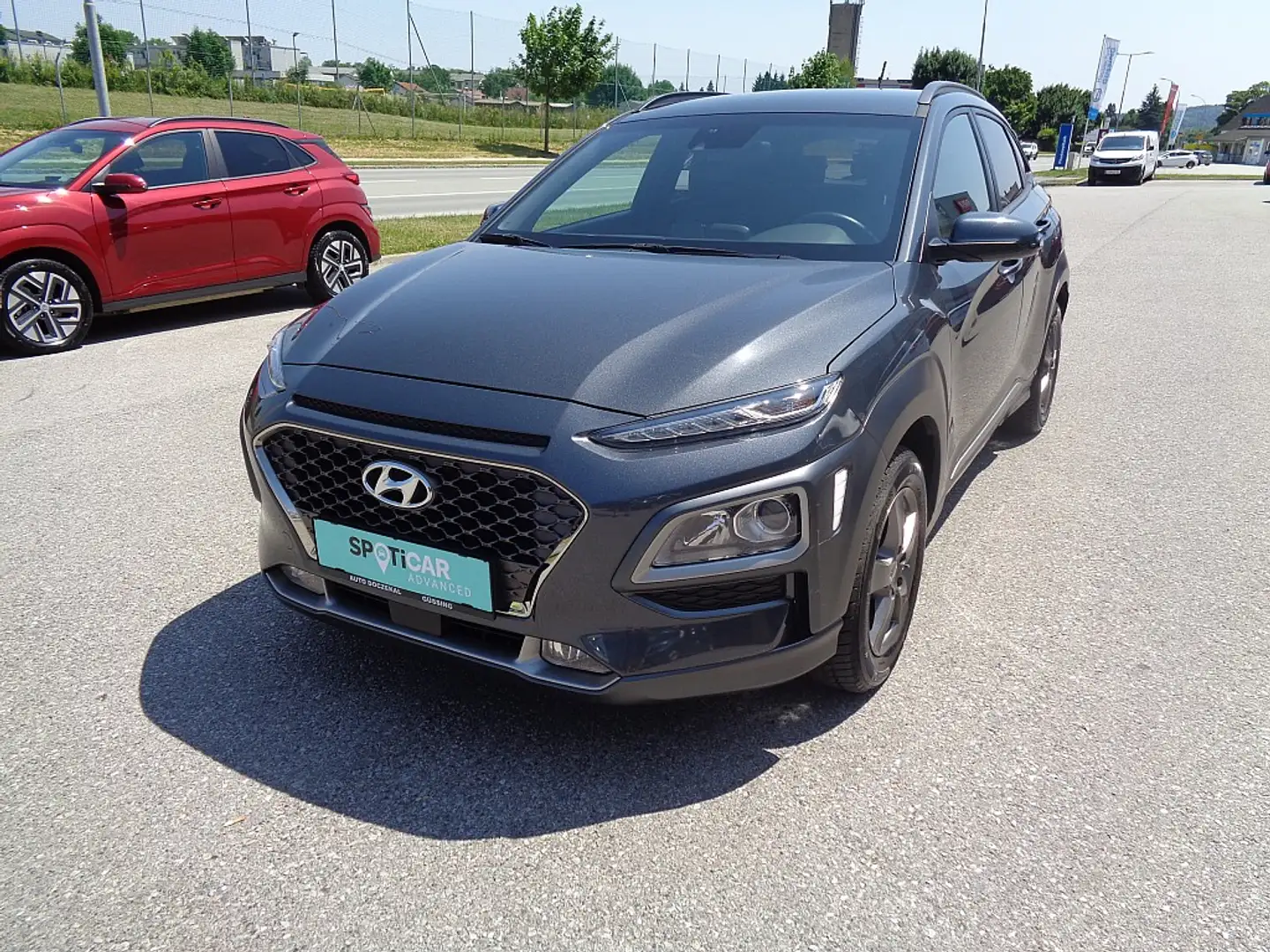 Hyundai KONA Kona 1,0 T-GDi 2WD Level 3 Grau - 1