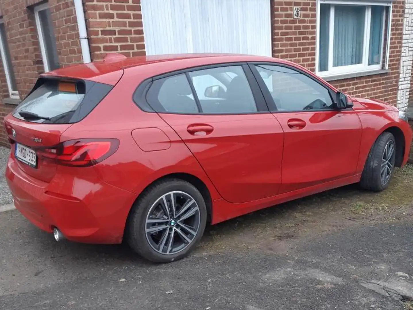 BMW 118 118 d AdBlue Rouge - 2