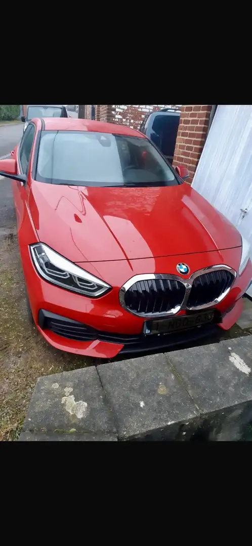 BMW 118 118 d AdBlue Rouge - 1