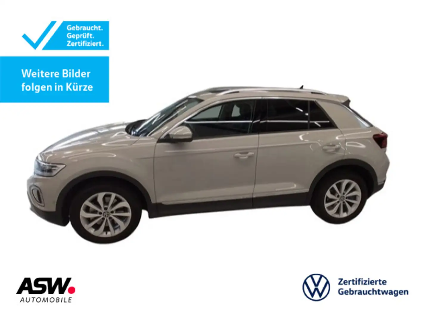 Volkswagen T-Roc Style 2.0 TDI DSG LED RFK PANO Stdhzg AHK Grau - 1