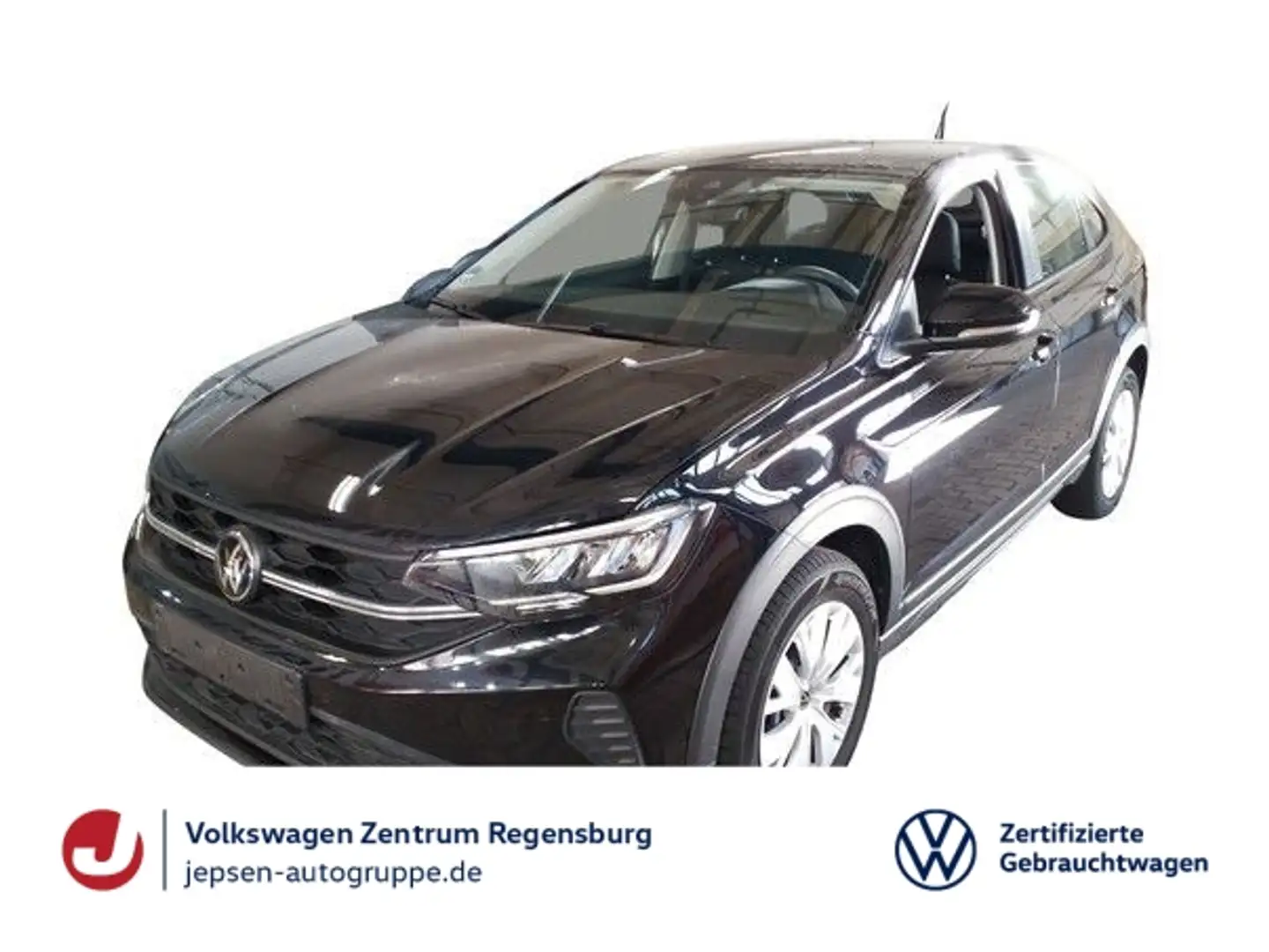 Volkswagen Taigo 1.0 TSI LED Virtual PDC SpurH SHZ KLIMA Schwarz - 1