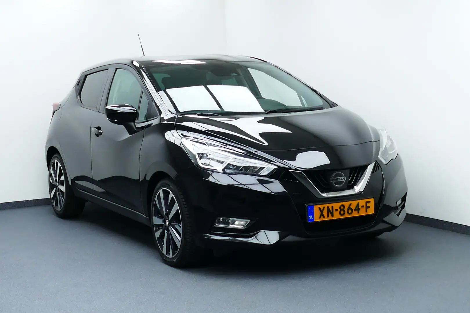 Nissan Micra 0.9 IG-T Tekna 1-Eig. Navi, Clima, 360 Camera, Sto Fekete - 1