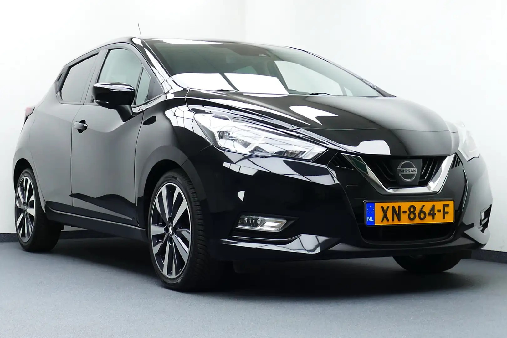 Nissan Micra 0.9 IG-T Tekna 1-Eig. Navi, Clima, 360 Camera, Sto Fekete - 2