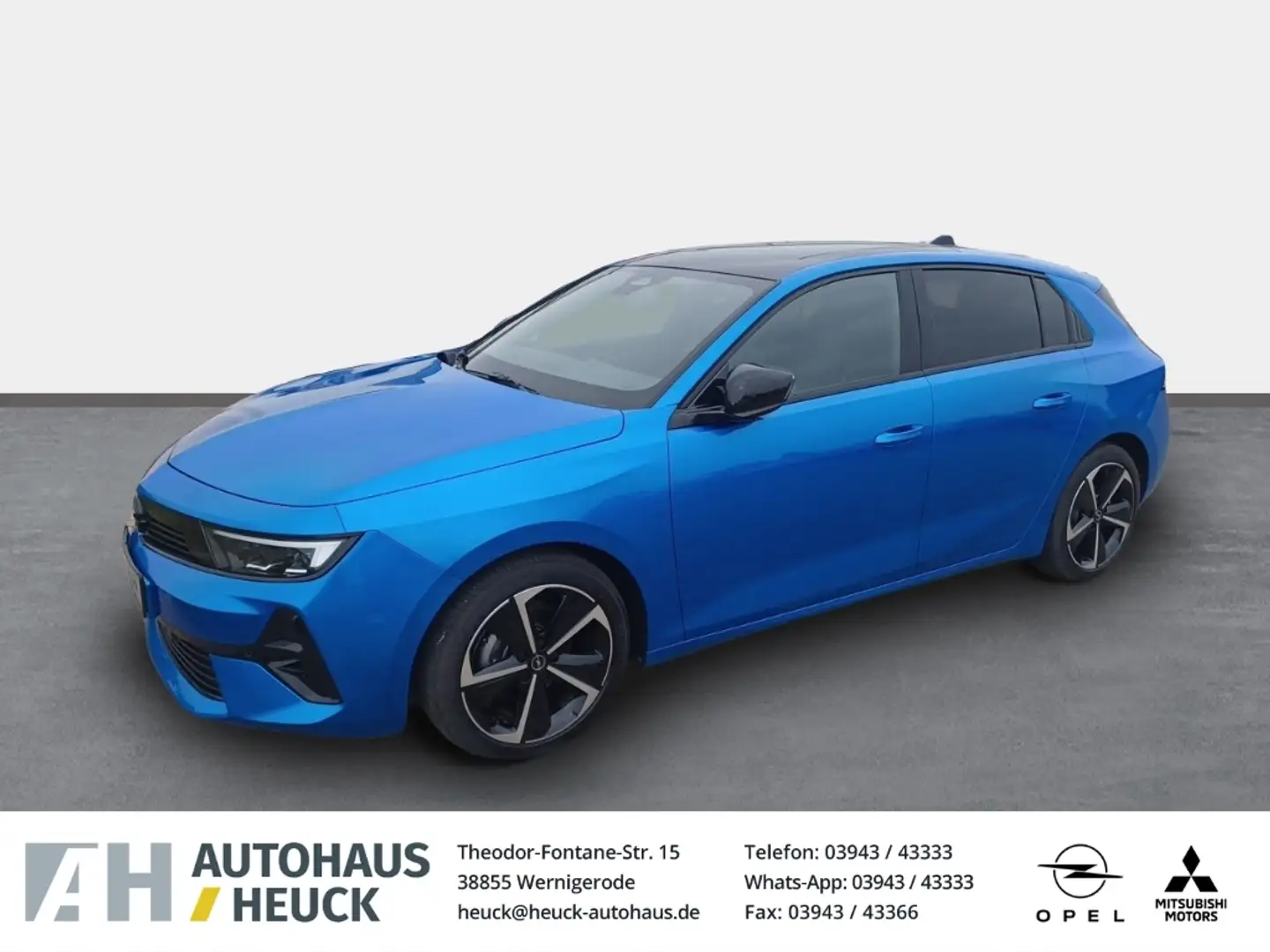 Opel Astra L GS 1.2 AHK-abnehmbar El. Panodach 360 Kamera LED Bleu - 1