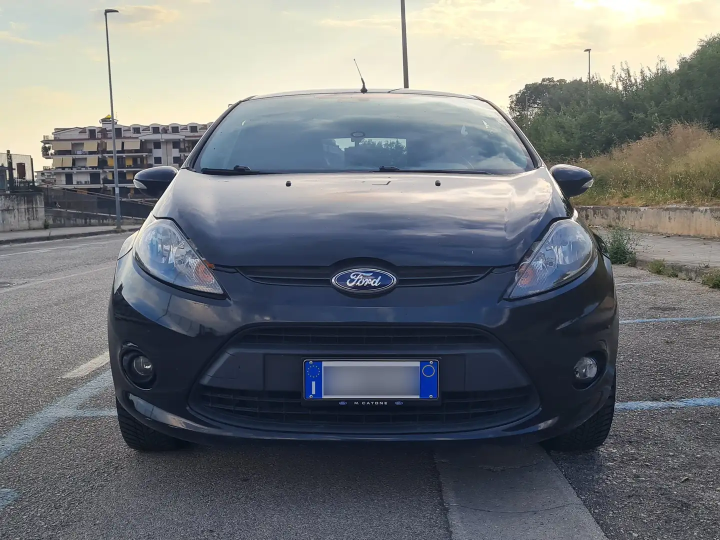 Ford Fiesta Fiesta VI 2008 5p 1.4 tdci + Nero - 1