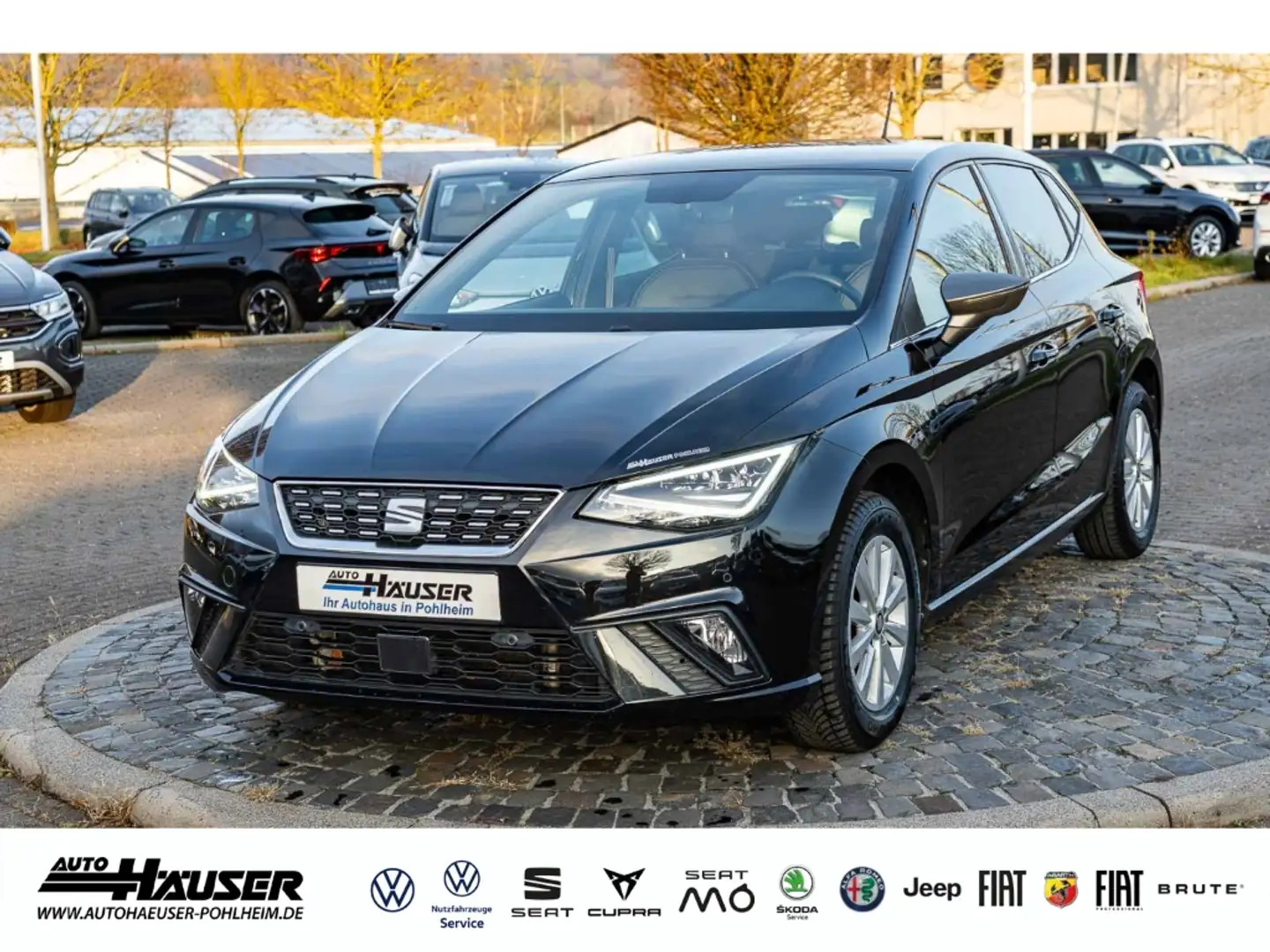 SEAT Ibiza XCELLENCE 1.0 TSI NAVI KAMERA ACC LED PDC SITZHZG Schwarz - 1