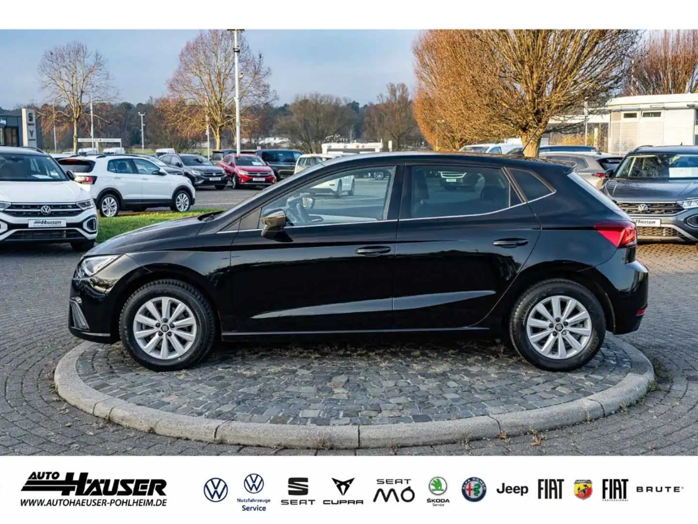 SEAT Ibiza XCELLENCE 1.0 TSI NAVI KAMERA ACC LED PDC SITZHZG Schwarz - 2