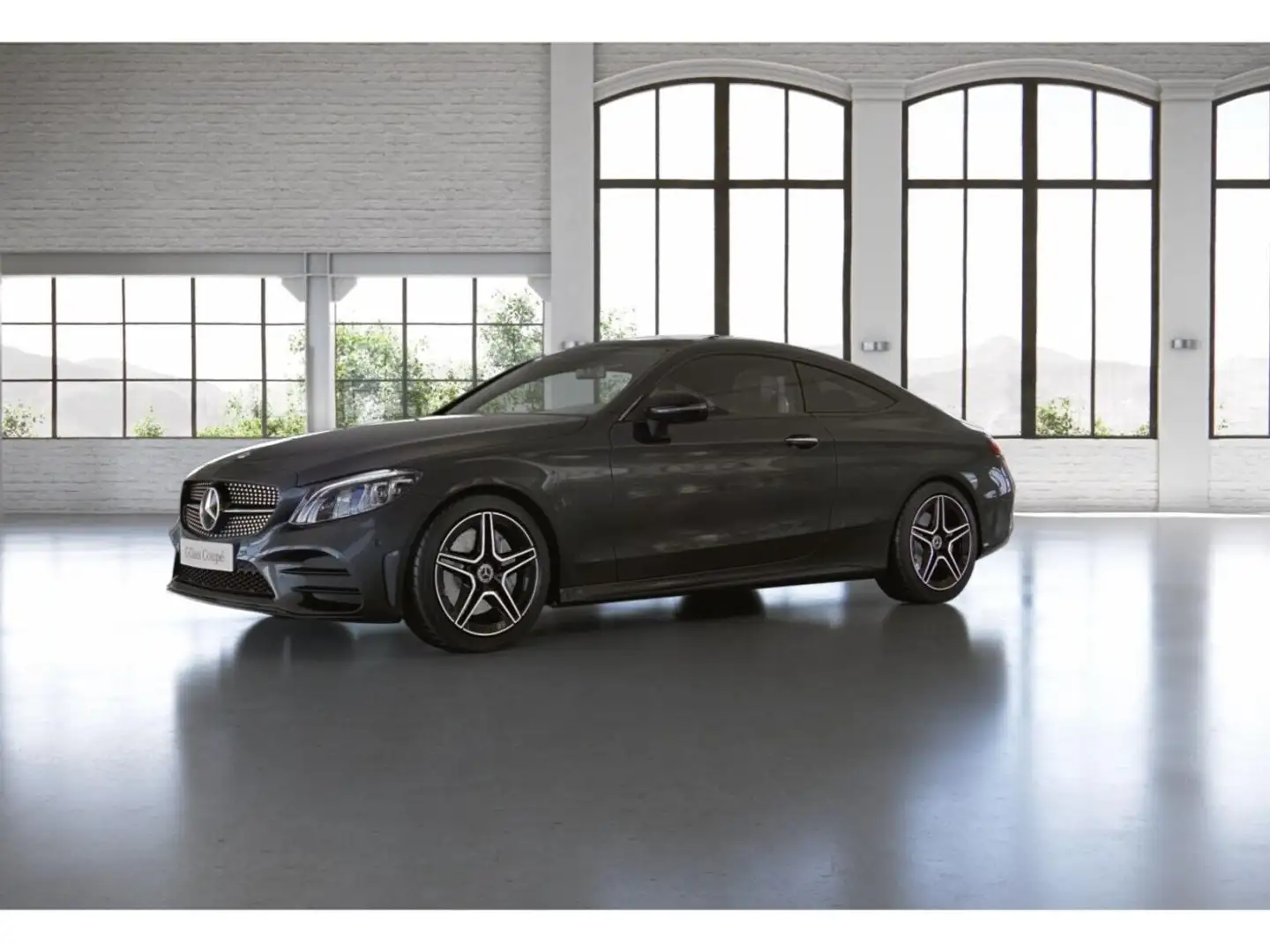 Mercedes-Benz C 400 4MATIC Coupé AMG Night*Pano*360°*Multibeam Grau - 2