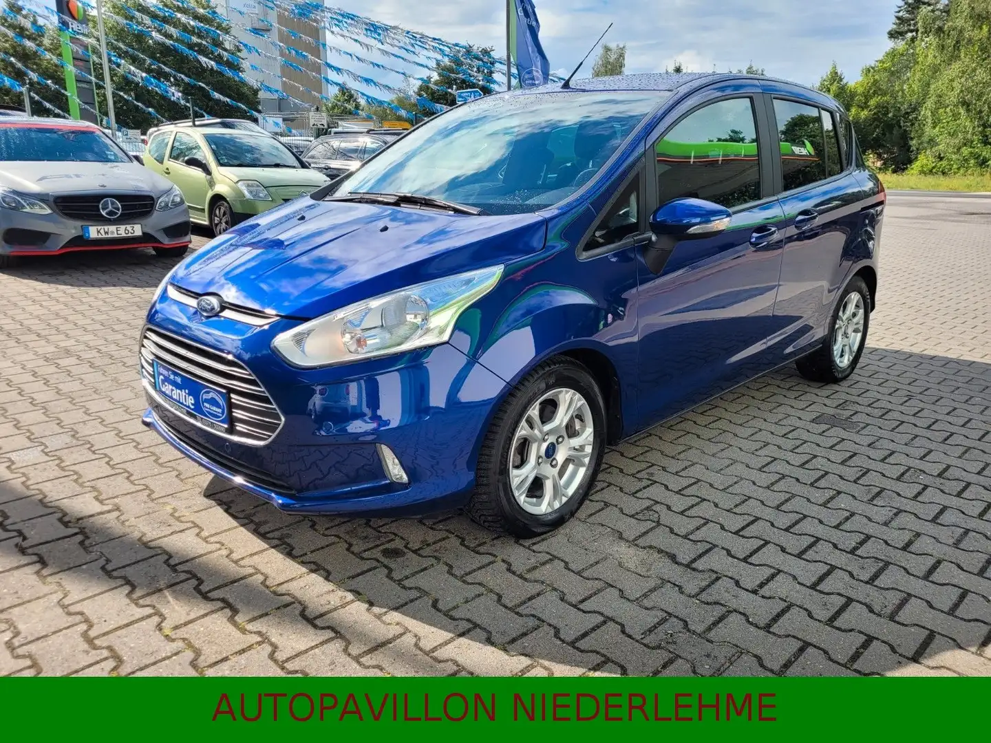 Ford B-Max 1.6*Automatik*Klima*Navi*Alu*Kamera*S-Heft Blau - 2