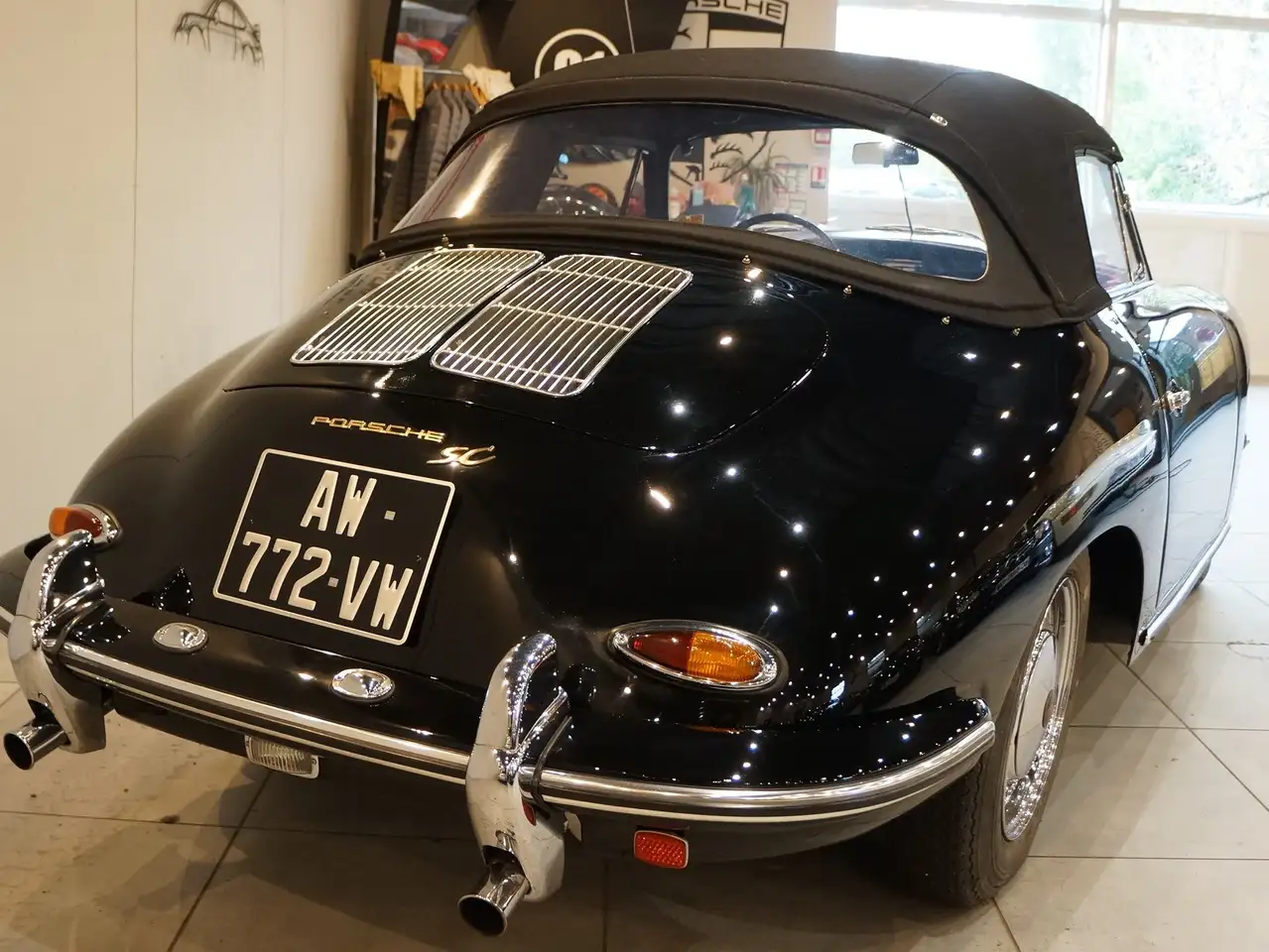 Porsche 356 C Cabriolet Reutter, foto 11