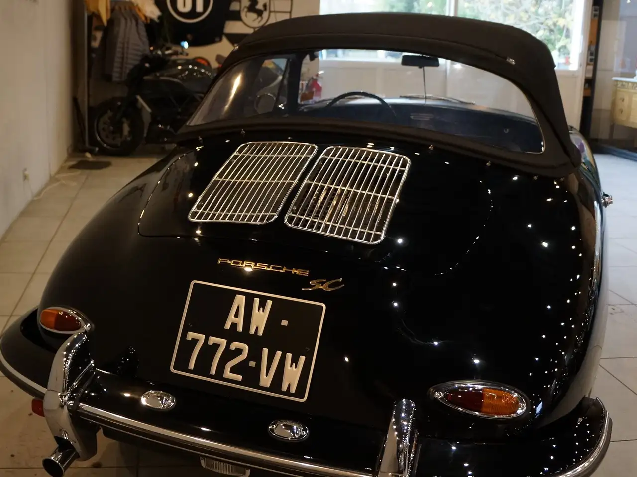 Porsche 356 C Cabriolet Reutter, foto 12