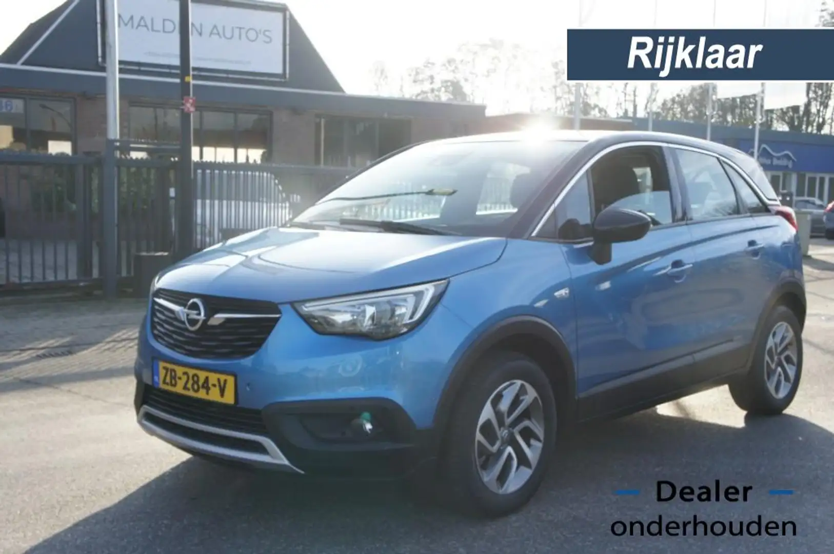 Opel Crossland X 1.2 T. 131PK INNOVATION 360grCAMERA/H.LEDER/NAVI/A Bleu - 1